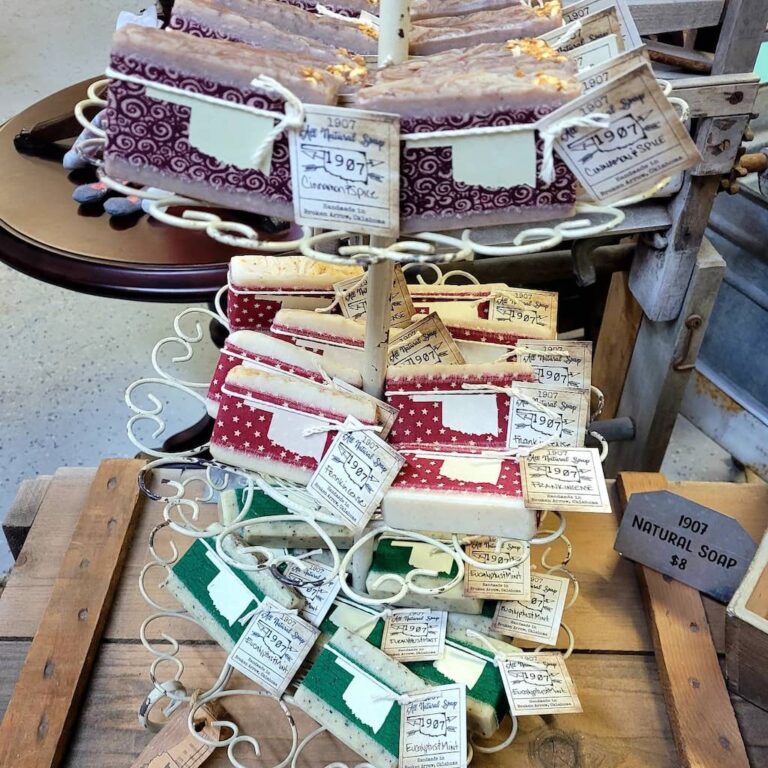 Various Soaps On Display Photo 1907